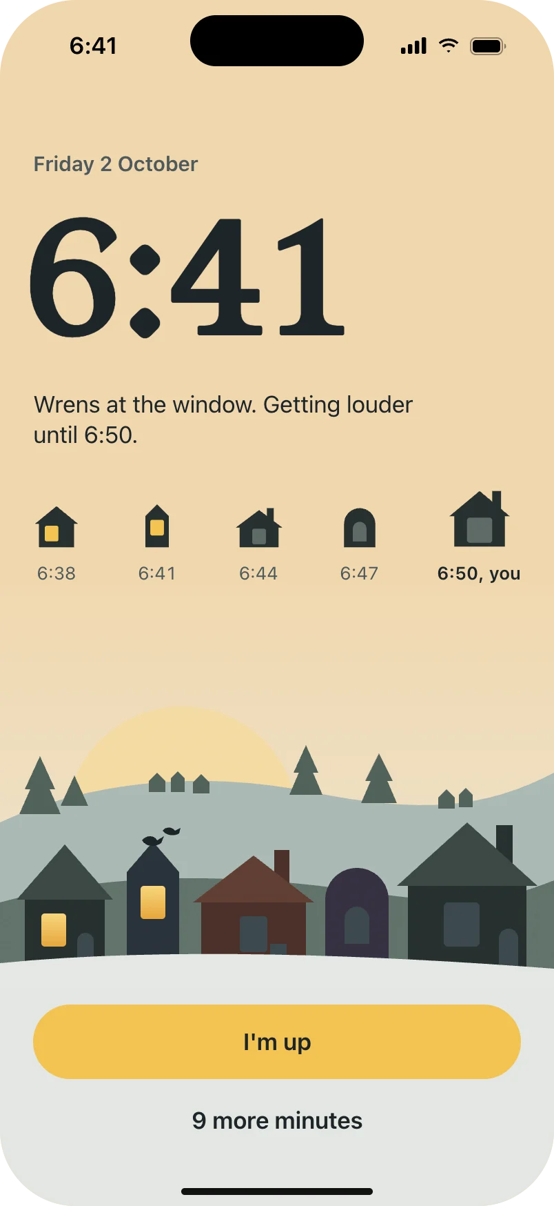 Lull: A sleep app as a village waking up.